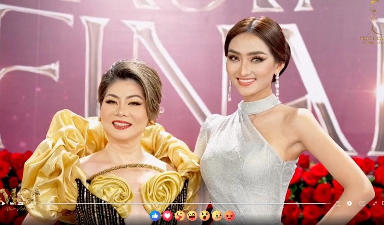 Thảm đỏ chung kết miss grand international 2023 minh kiên lẻ bóng kiều loan rực rỡ khoe sắc - 10