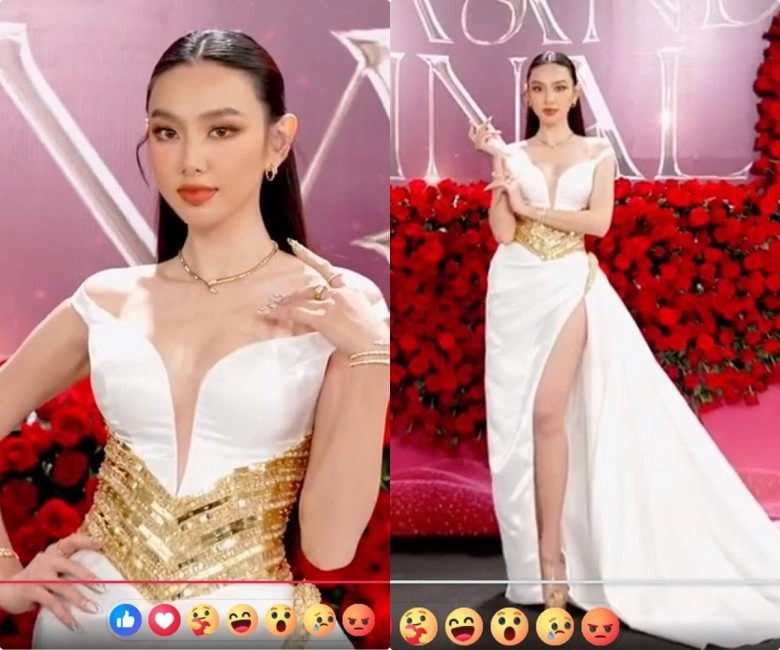 Thảm đỏ chung kết miss grand international 2023 minh kiên lẻ bóng kiều loan rực rỡ khoe sắc - 16