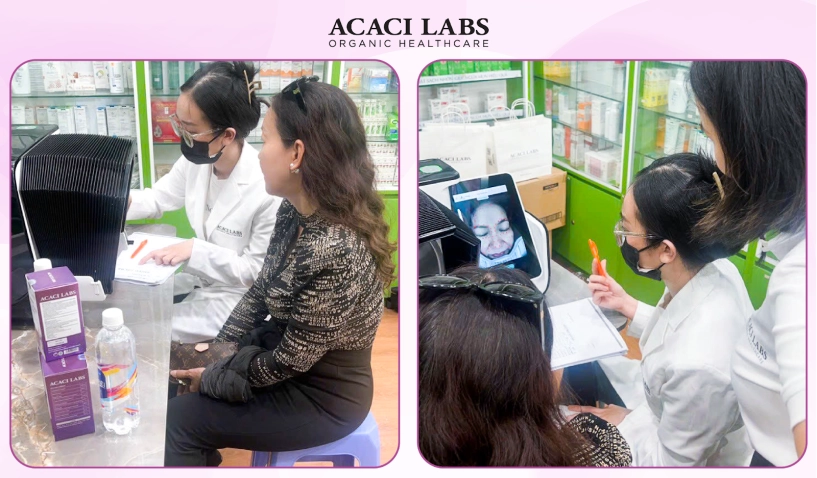 Tour soi da chuẩn y khoa miễn phí từ thương hiệu được chứng nhận tga úc - acaci labs australia - 2