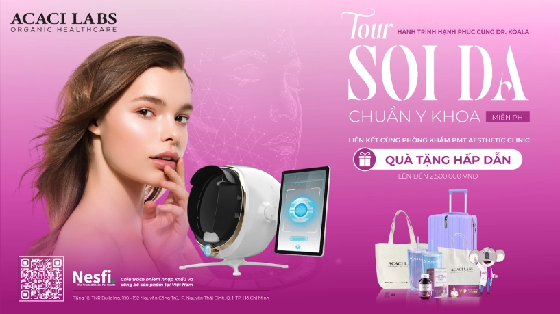 Tour soi da chuẩn y khoa miễn phí từ thương hiệu được chứng nhận tga úc - acaci labs australia - 5