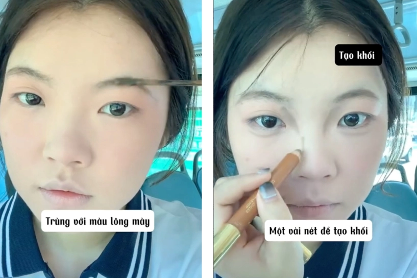 Trường học cấm trang điểm nhiều nữ sinh có cách lách luật với kiểu makeup như không liệu có tốt - 5