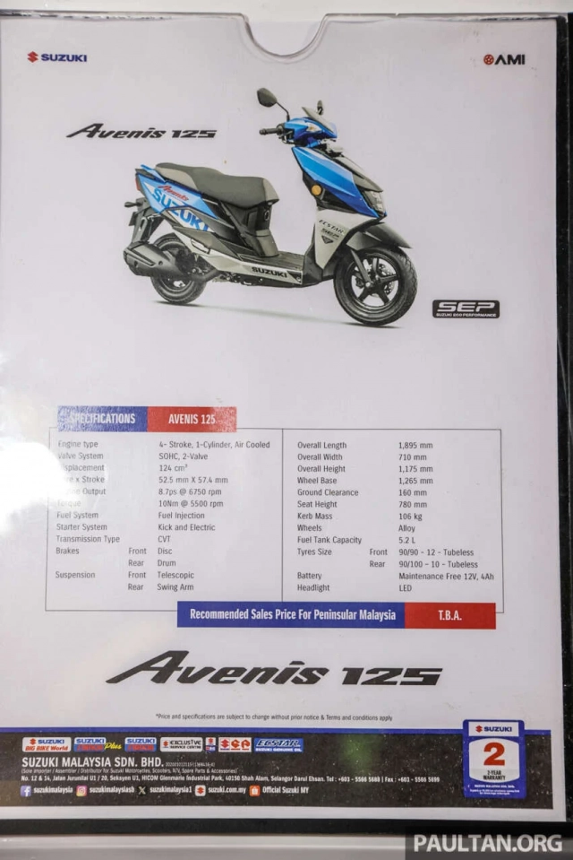 Avenis 2023 khoác lên mình bộ áo rực rỡ khẳng định chất riêng của suzuki - 12