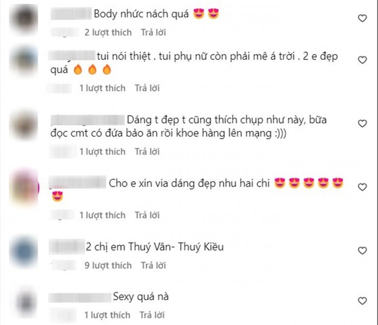 Chân dung cặp thúy vân - thúy kiều đời thực da trắng như tuyết body xôn xao cõi mạng - 2