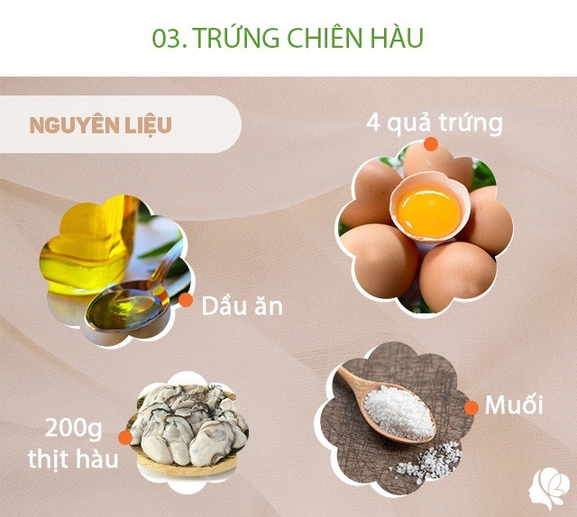 Hôm nay nấu gì bữa cơm chỉ 3 món nhưng giàu dinh dưỡng có giá trung bình - 6