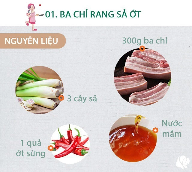 Hôm nay nấu gì thực đơn 3 món đơn giản mà ngon miệng cho bữa tối - 2