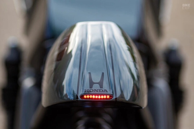 Honda cb900f độ nâng cấp với bộ khung rau lấy cảm hứng đường đua - 8