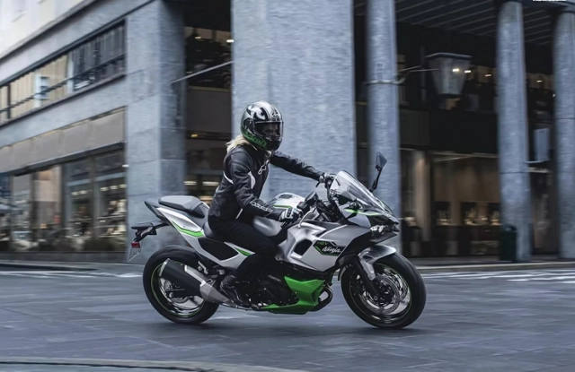 Kawasaki ninja 7 hev - mẫu sportbike hybrid đầu tiên trên thế giới - 3