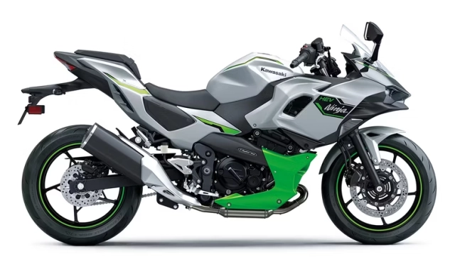 Kawasaki ninja 7 hev - mẫu sportbike hybrid đầu tiên trên thế giới - 4