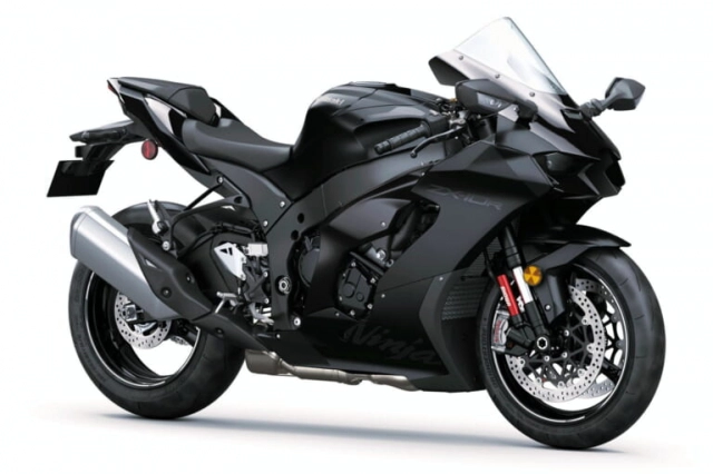 Kawasaki ninja zx-10r 2024 ra mắt màu đen lạnh lùng mới ở bắc mỹ - 1