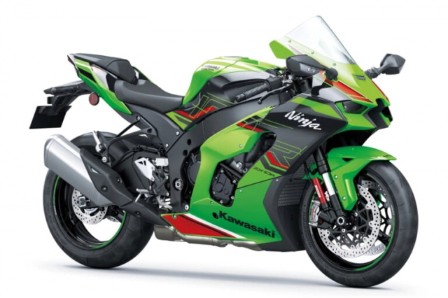 Kawasaki ninja zx-10r 2024 ra mắt màu đen lạnh lùng mới ở bắc mỹ - 5