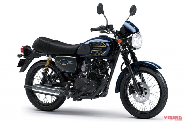 Kawasaki ra mắt w175 se và w175 cafe cổ điển mới - 3