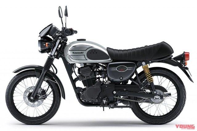 Kawasaki ra mắt w175 se và w175 cafe cổ điển mới - 5