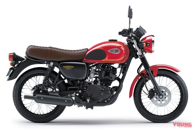 Kawasaki ra mắt w175 se và w175 cafe cổ điển mới - 6