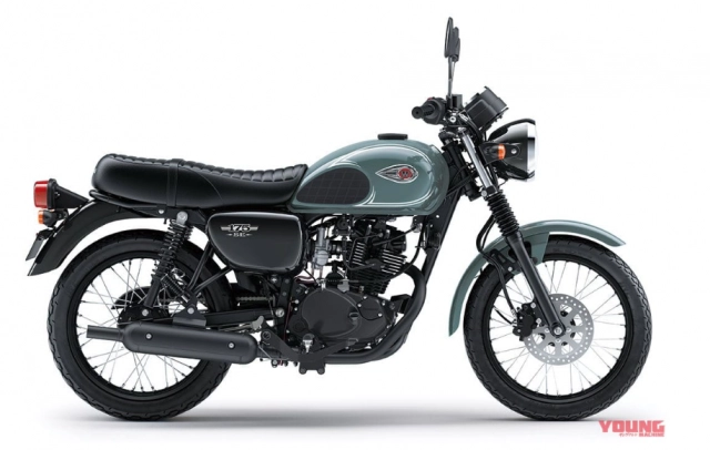 Kawasaki ra mắt w175 se và w175 cafe cổ điển mới - 7