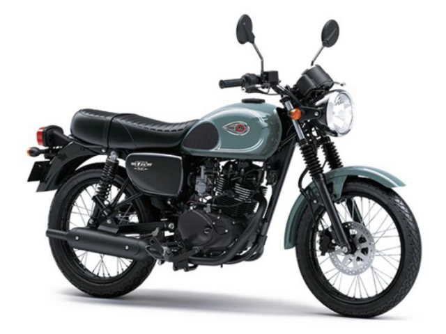 Kawasaki w175 se và w175 cafe bản 2024 trình làng giá rẻ như exciter 155 - 1