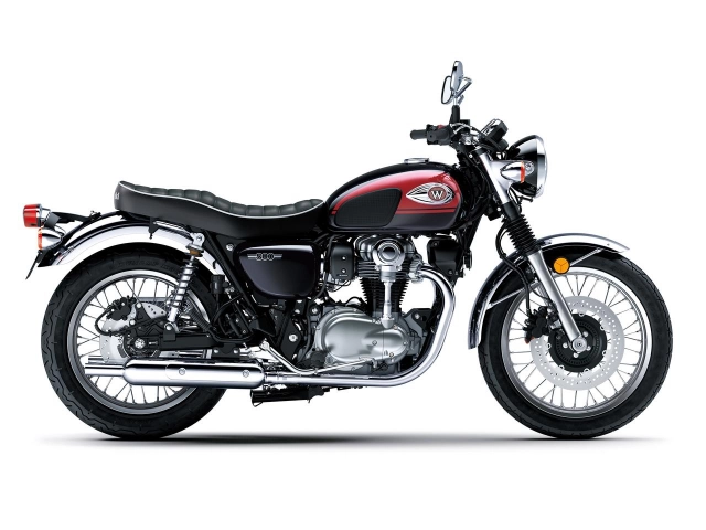 Kawasaki w800 2024 - mẫu xe cổ điển mới vừa ra mắt - 2