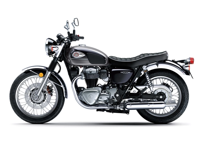 Kawasaki w800 2024 - mẫu xe cổ điển mới vừa ra mắt - 6