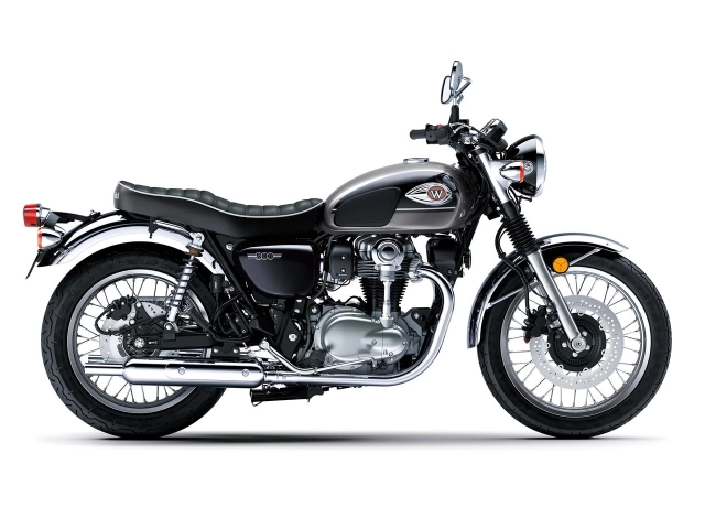 Kawasaki w800 2024 - mẫu xe cổ điển mới vừa ra mắt - 7