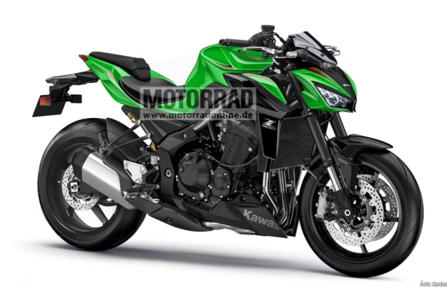 Lộ tin kawasaki z900 2024 nâng cấp khung phụ bằng nhôm triệt tiêu trọng lượng đáng kể - 1