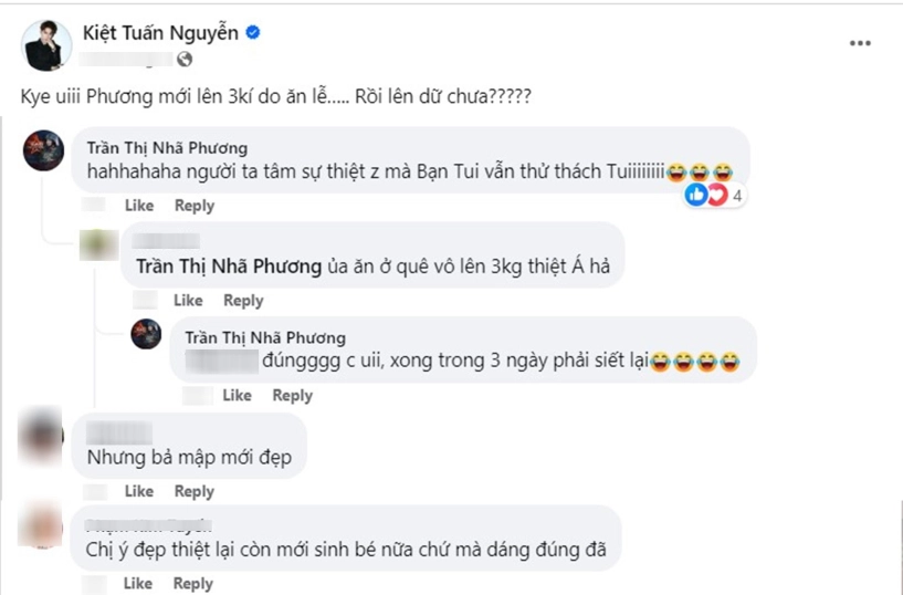 Nhã phương về quê tăng hẳn 3kg cđm tìm mỏi mắt không thấy chút mỡ bụng - 3