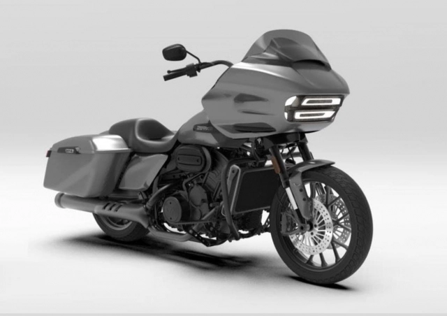 Zeths club 1200 ra mắt - bản sao của harley-davidson road glide - 1