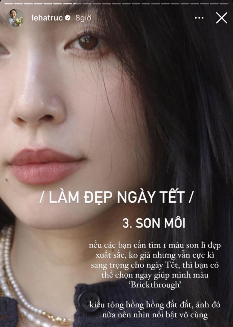 bản sao tăng thanh hà sợ đánh son đỏ cạch mặt loại kem nền này vì dễ gây lão hoá da - 6