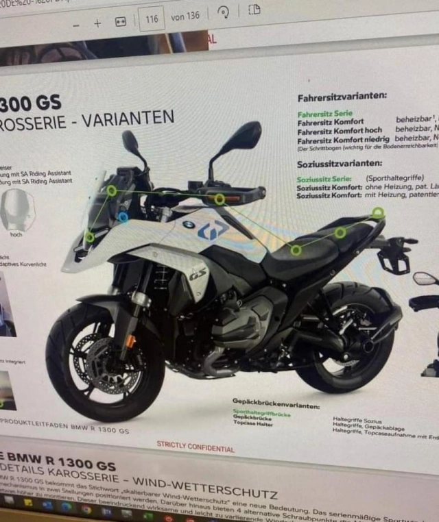 Bmw r1300gs 2024 tiếp tục lộ diện trên mạng xã hội - 3