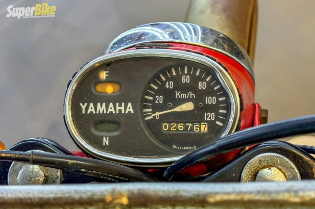 Cận cảnh yamaha yg1 - mẫu xe 2 thì khiến chúng ta nhầm lẫn với honda 67 - 5