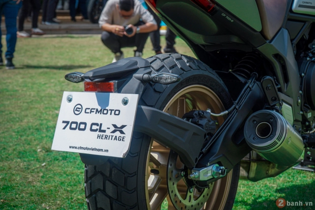 Cfmoto 700 cl-x heritage ra mắt tại việt nam với giá bán hấp dẫn - 13