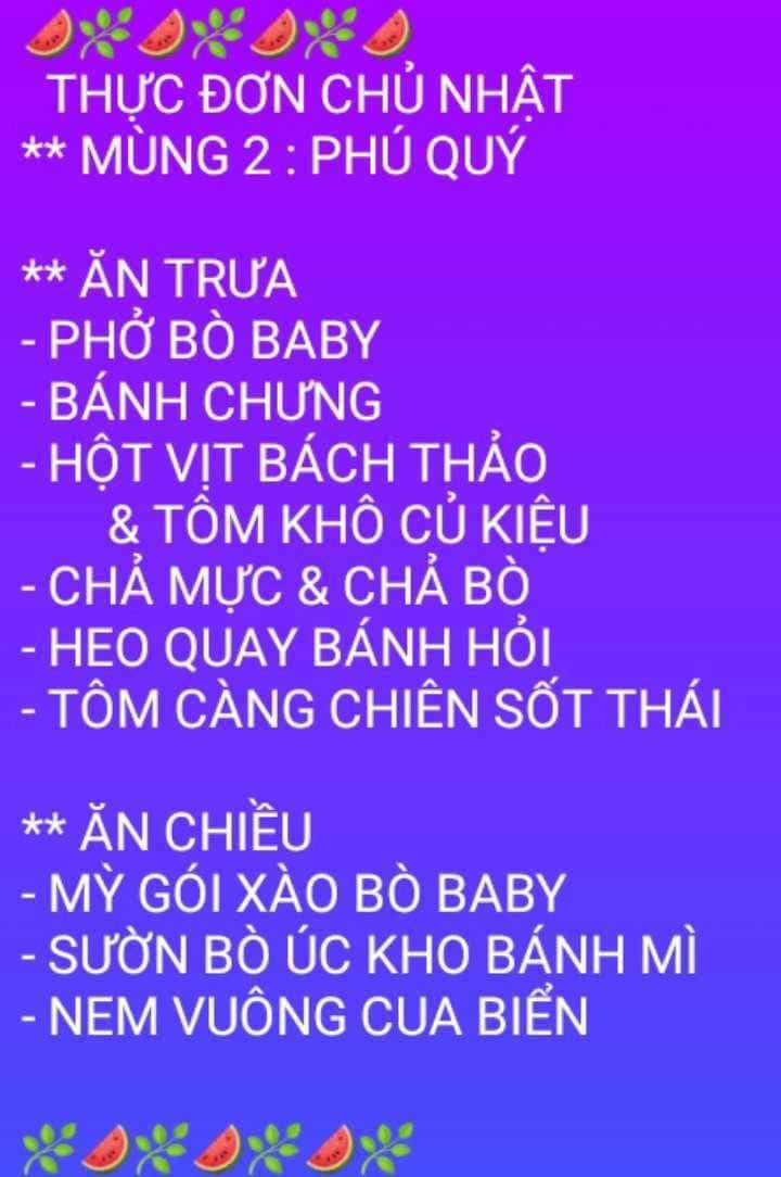 Choáng với thực đơn ăn tết 5 mùng nhà nữ ca sĩ giàu sụ có cả món song long mừng năm giáp thìn - 3