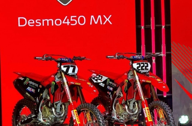 Ducati giới thiệu factory mx team và nguyên mẫu desmo450 mx - 9