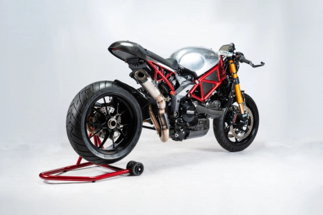 Ducati multistada 1200s độ cafe racer từ stg tracker - 5