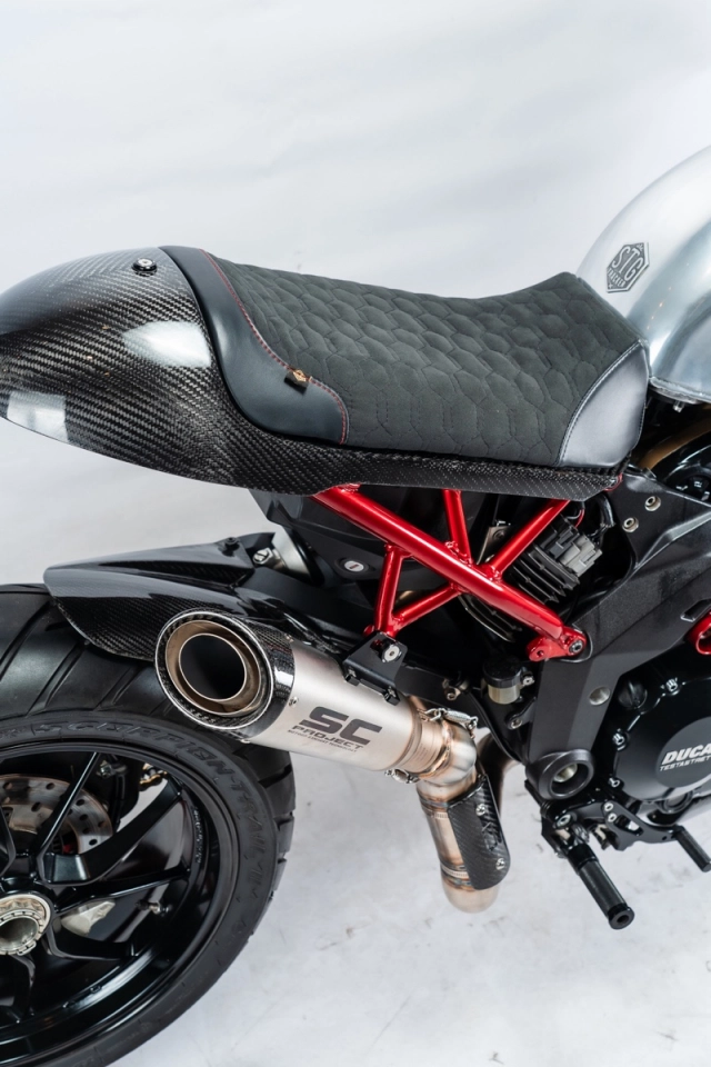 Ducati multistada 1200s độ cafe racer từ stg tracker - 9