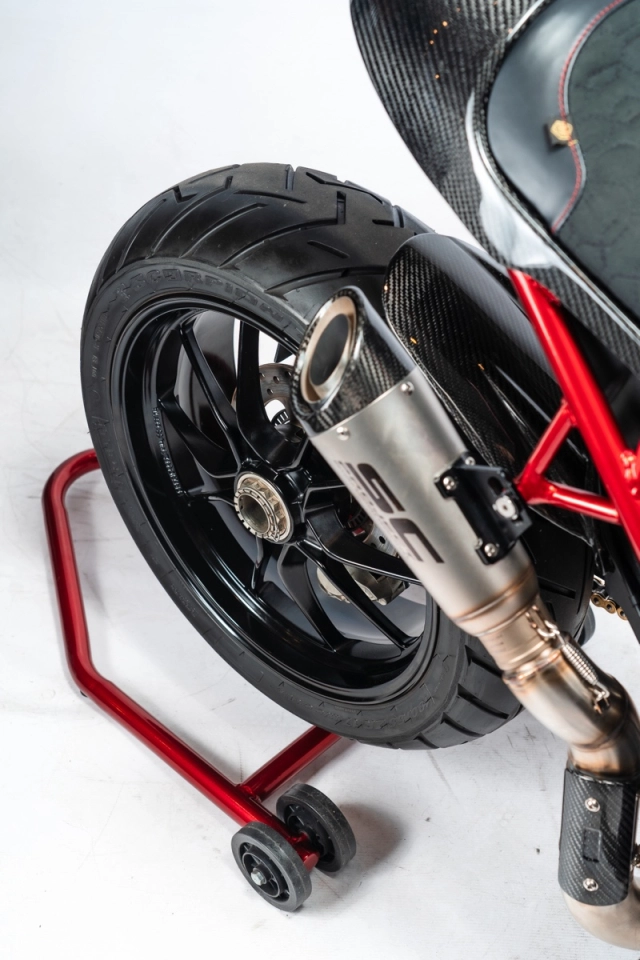 Ducati multistada 1200s độ cafe racer từ stg tracker - 14