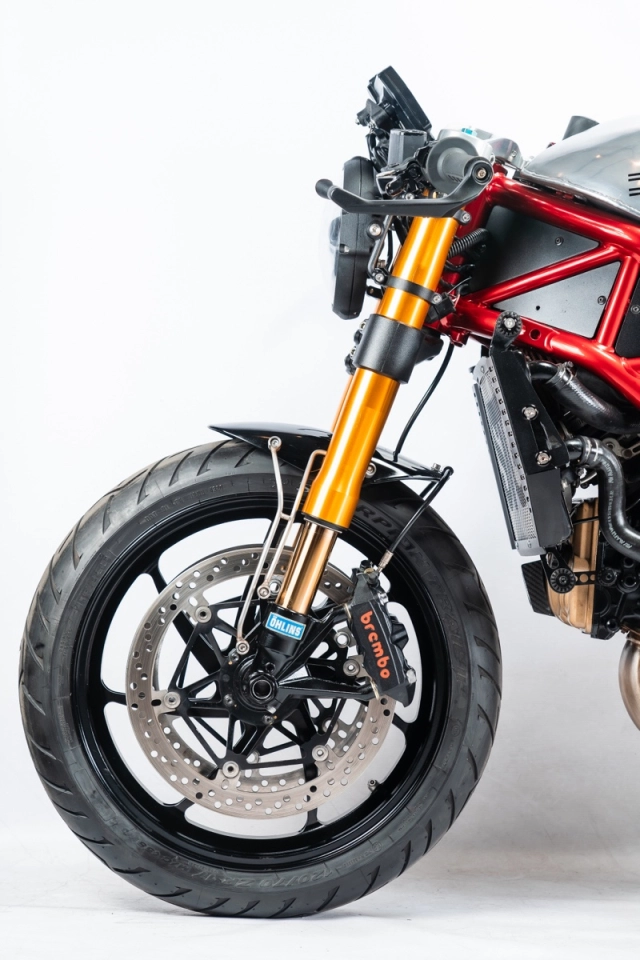 Ducati multistada 1200s độ cafe racer từ stg tracker - 18