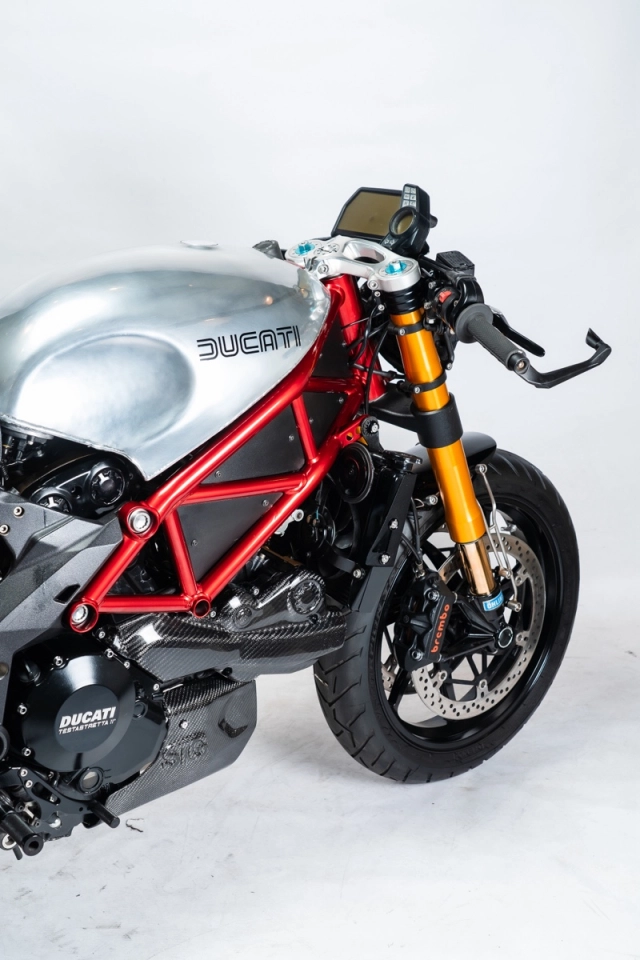 Ducati multistada 1200s độ cafe racer từ stg tracker - 21