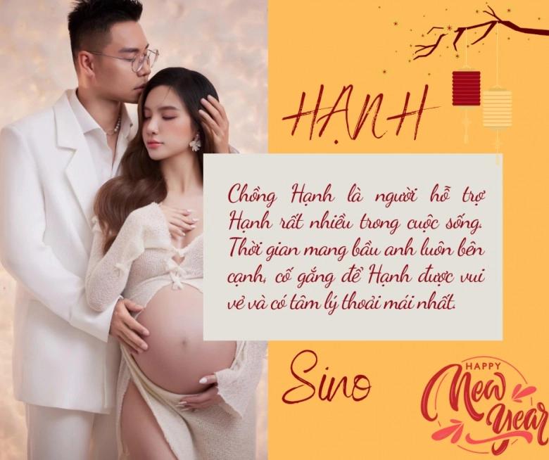 Hạnh sino đón tết nguyên đán rực rỡ khi sinh đôi một trai một gái ở tuổi u40 - 7