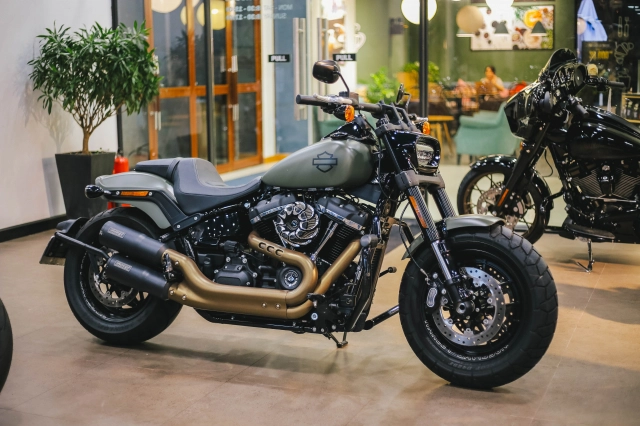 Harley-davidson fat bob siêu lướt -màu cực độc - 3