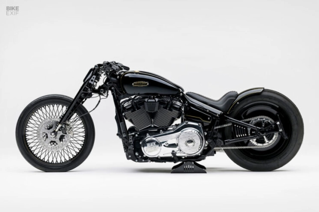 Harley-davidson softail độ của owm mang phong cách tiên phong - 4