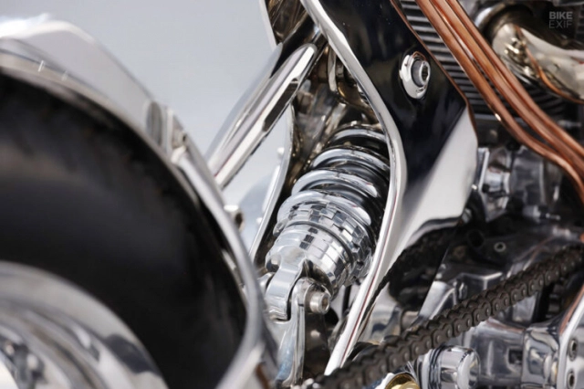 Harley-davidson sportster 1200 độ bộ khung tùy chỉnh đến từ thợ máy indonesia - 9