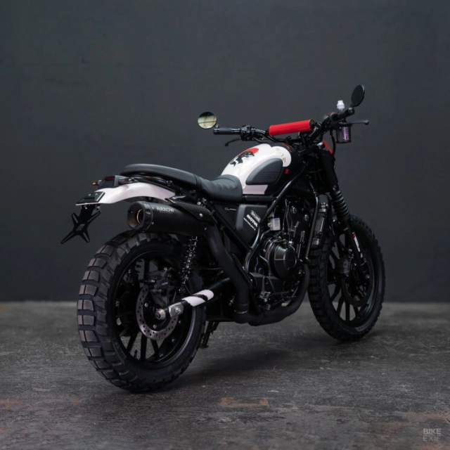 Honda cl500 sở hữu gói độ phong cách scrambler của motoism - 9