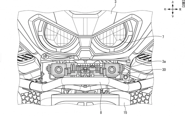 Honda đã nộp bằng sáng chế cho phát minh gối đỡ đầu gối có thể thay đổi trên bình xăng - 5