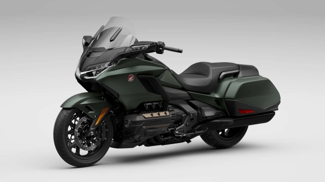 Honda gold wing 2024 ra mắt màu xanh mờ mới - 2