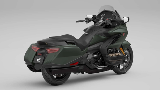 Honda gold wing 2024 ra mắt màu xanh mờ mới - 6