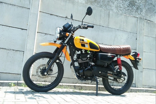 Kawasaki w175tr 2024 trình làng với giá bán dễ chơi như pg-1 - 1