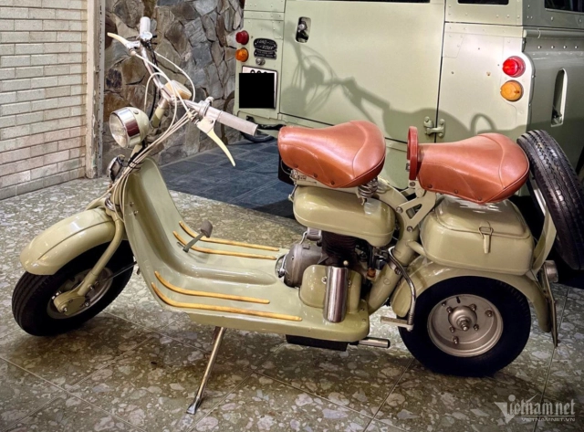 Lambretta model f 1954 cực hiếm tại hà nội có giá hơn 200 triệu - 2