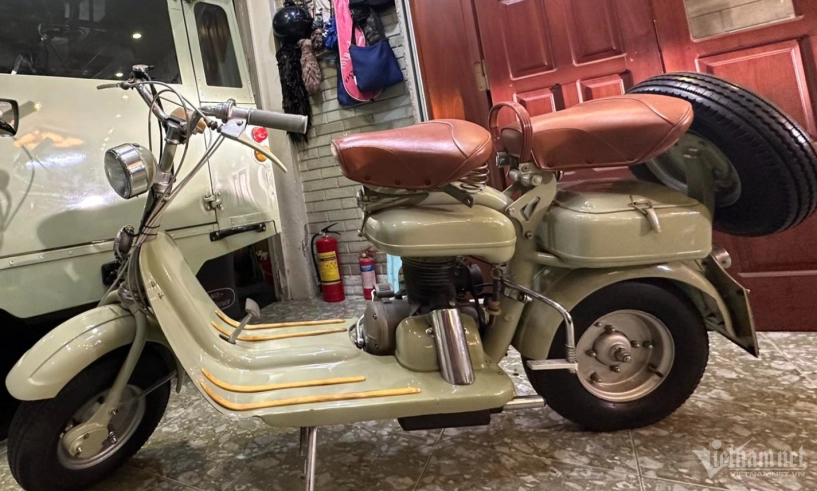 Lambretta model f 1954 cực hiếm tại hà nội có giá hơn 200 triệu - 3