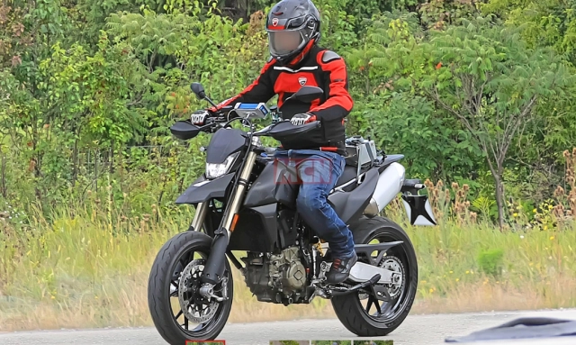 Lộ ảnh ducati hypermotard xi-lanh đơn mới đang được phát triển - 1