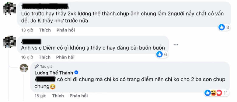 Lương thế thành khoe ảnh được con trai dẫn đi tẩm bổ vì nhìn bố ốm quá thuý diễm có bình luận gây xôn xao - 6