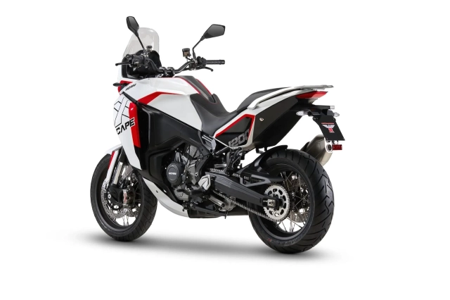 Moto morini trình làng x-cape 1200 với vẻ ngoài ma mị tại eicma 2023 - 9